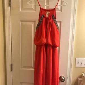 Embroidered Boutique Maxi Dress